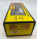MTH RailKing 30-7624 Auto Transport Flat Car O SCALE Like New