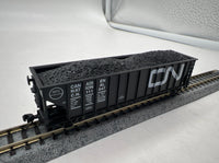 Atlas 40448A CANADIAN NATIONAL 90 Ton Hopper  Black/White kadee style couplers N  Scale Used Excellent