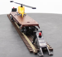 Lionel 6-36195 Pennsylvania Patrol Helicopter Flatcar O SCALE NEW