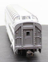 Lionel 6-19128  Santa Fe Aluminum Full Vista Dome Car O SCALE Like New