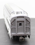 Lionel 6-19128  Santa Fe Aluminum Full Vista Dome Car O SCALE Like New
