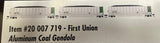Atlas 20007719 FIRST UNION [FURX] Aluminum Coal Gondola 3 Pack TRAINMAN HO Scale NEW