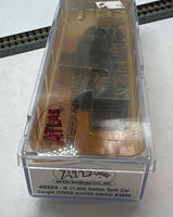 Atlas 40222 Cargill (CRGX w/solid marks) Trinity Corn Syrup Tank Car Black/White Green/White Logo N Scale Like New Kadee style couplers