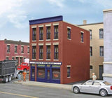 Walthers 931-813 Paul's Pizzeria -- Assembled 3 x 4 x 4-3/8" 7.6 x 10.1 x 11.1cm HO Scale Used Excellent