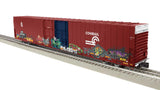 Lionel 2226400 Conrail 86' 4-Door Hi-Cube Boxcar w/ graffiti O SCALE NEW