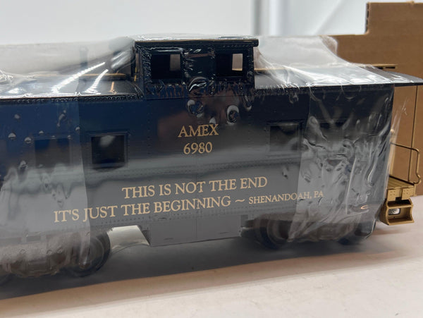 Weaver 225 6980 AMEX Anthracite Miner Memorial "This is not the end it's just the beginning" Shenandoah PA O SCALE NEW