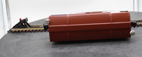 MTH Tinplate 10-3003 800 Series Box Car - Orange/Brown . O SCALE Like New Damaged Box