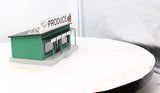MTH Railking 30-9088 Vegetable Stand 4-Car Set O SCALE Like New