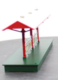 Lionel 6-37121 Christmas Station Platform O SCALE Like New