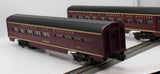 MTH 20-6114 NORFOLK & WESTERN 60' Slp/Din Aluminum Passenger Set Premier O Scale Like New