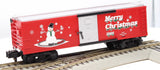 Gilbert American Flyer 6-48346 2002 Merry Christmas Boxcar S Scale Like New