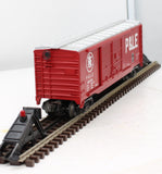 MTH Railking 30-74098 Pittsburgh & Lake Erie 40' Double Door Box Car O SCALE Like New