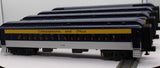 MTH Railking 30-69285 Chesapeake & Ohio 4-Car 60' Madison Passenger Set O SCALE Used Damaged Box