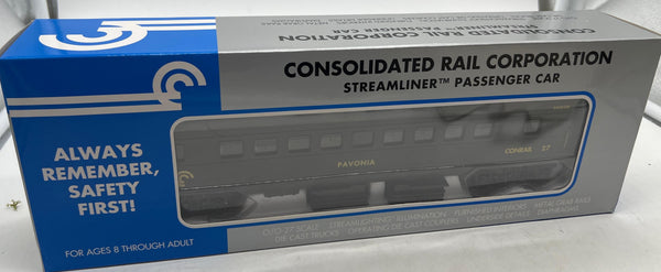 K-LINE Conrail K4507-0027 Streamliner Parlor Passenger Car Pavonia -- third quarter safety award O SCALE NEW