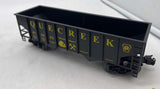 Weaver 072802 Quecreek Miracle Miners PA "9 for 9" Commemorative 2 Bay ribbed coal car #300 of 300 O SCALE Like New