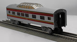 MTH 30-6121 SANTA FE O-27 Streamlined Vista Dome Car RailKing O Scale Used Excellent
