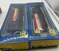 AHM  5012ID Norfolk and Western N&W 1776 BICENTENNIAL GP-18 POWERED & Dummy Diesel Locomotive HO Scale NEW