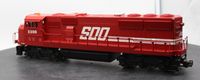 Lionel 6-18232 SOO Line SD-60 Diesel Locomotive 5500 O SCALE Like New