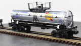 MTH Railking 30-7378 Sunoco RailKing Tank Car - Sunoco (Sun Oil - Chrome) O SCALE NEW