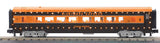 MTH 30-68283 Halloween Nightmare Express 60 Streamlined Sleeper/Diner set and 30-68284  Coach Car w/LED Lights (Set of 2) limited O Scale NEW
