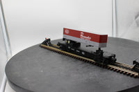MTH 30-7608 New York Central NYC Pacemaker Semi-Scale Flat Car w/Trailer O Scale Like New