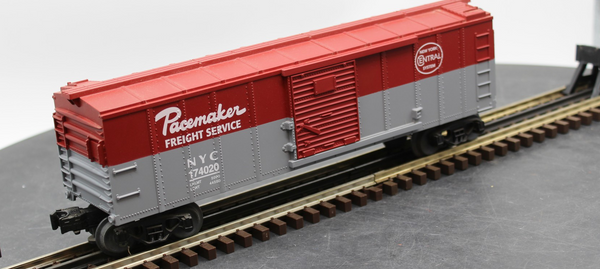 MTH RK-7407L RAIL KING NYC Pacemaker Semi-Scale Box Car O Scale Like New