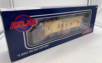 Atlas 2001734-2  Union Railroad URR Bay Window Caboose - 3-Rail - Ready to Run - Trainman(R) --  (yellow, red, silver) O SCALE NEW
