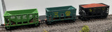 Roundhouse HO Scale Ore Car 3-pack set Used Excellent Damaged Box