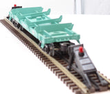 Lionel 6-37000 NEW YORK CENTRAL Log Dump Car O Scale Used Wrong Box