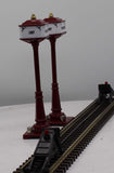 MTH MTH57 1997Maroon Street Lamps O Scale Like New