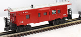 Lionel 6-9387 CHICAGO BURLINGTON & QUINCY BAY WINDOW CABOOSE O Scale Like New