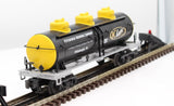 MTH Railking 30-7367 Iron City 3-Dome Tank Car O SCALE Like New