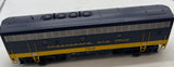Atlas 30138088 CHESAPEAKE & OHIO F-7B Locomotive MASTER Blue/Yellow #7510 3 RL powered TMCC O Scale Like New