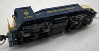 Life-Like Trains 7889 Norfolk & Western 3375 SW9/1200 w kadee style couplers N SCALE Like New