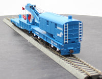 Athearn 7530 Conrail 250 Ton Crane with Tender HO SCALE Like New