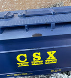 Weaver W-194698 CSX Transportation Covered Hopper O SCALE Used Excellent No Box