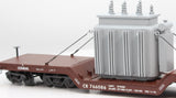 K-Line K Line K692-1411 Conrail Diecast Flat Car W/transformer O SCALE NEW