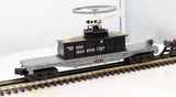 MTH Railking 30-7658 MTH Transport Flat Car w/Operating Helicopter O SCALE Like New
