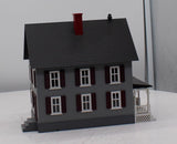 MTH 30-9024 Assembled Row House RailKing gray red shutters O Scale Like New