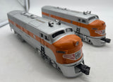 Lionel 6-18193, 6-18192 (Set of 2) Postwar Celebration PWC Series Western pacific WP AA Locomotive Set O Scale Like New