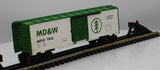 Lionel 6-9416 MINNESOTA DAKOTA & WESTERN Freight Carrier O Scale Used Damaged Box
