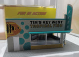 MTH RailKing 30-90280 Tim's Tropical Fish Single Story Corner Store O SCALE Used Excellent