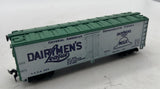 Tyco t329g:249 Dairyman league refrigerator car HO SCALE Like New