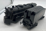 Marx 666 Locomotive and Allstate tender black O SCALE Used No Box