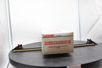 Lionel 6-9580 LIONEL ILLUMINATED BURLINGTON ALUMINUM PASSENGER CAR SILVER VIRANDA OBSERVATION CAR O SCALE Like New