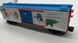 MTH Railking 30-74541 MARS - M&M's Happy Holidays Christmas Scene O SCALE Like New