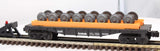 Lionel 6-16369 AMTRAK Flatcar With Wheel Load O Scale Like New