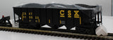 MTH Premier 20-90654D CSX 70-ton 3-Bay Hopper Car #310022 O SCALE Like New limited