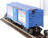 Lionel 6-36253 2003 Christmas Boxcar O SCALE Like New