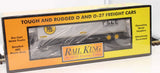 MTH Railking 30-76515 Pittsburgh & Lake Erie Flat Car w/40' Trailer O SCALE NEW